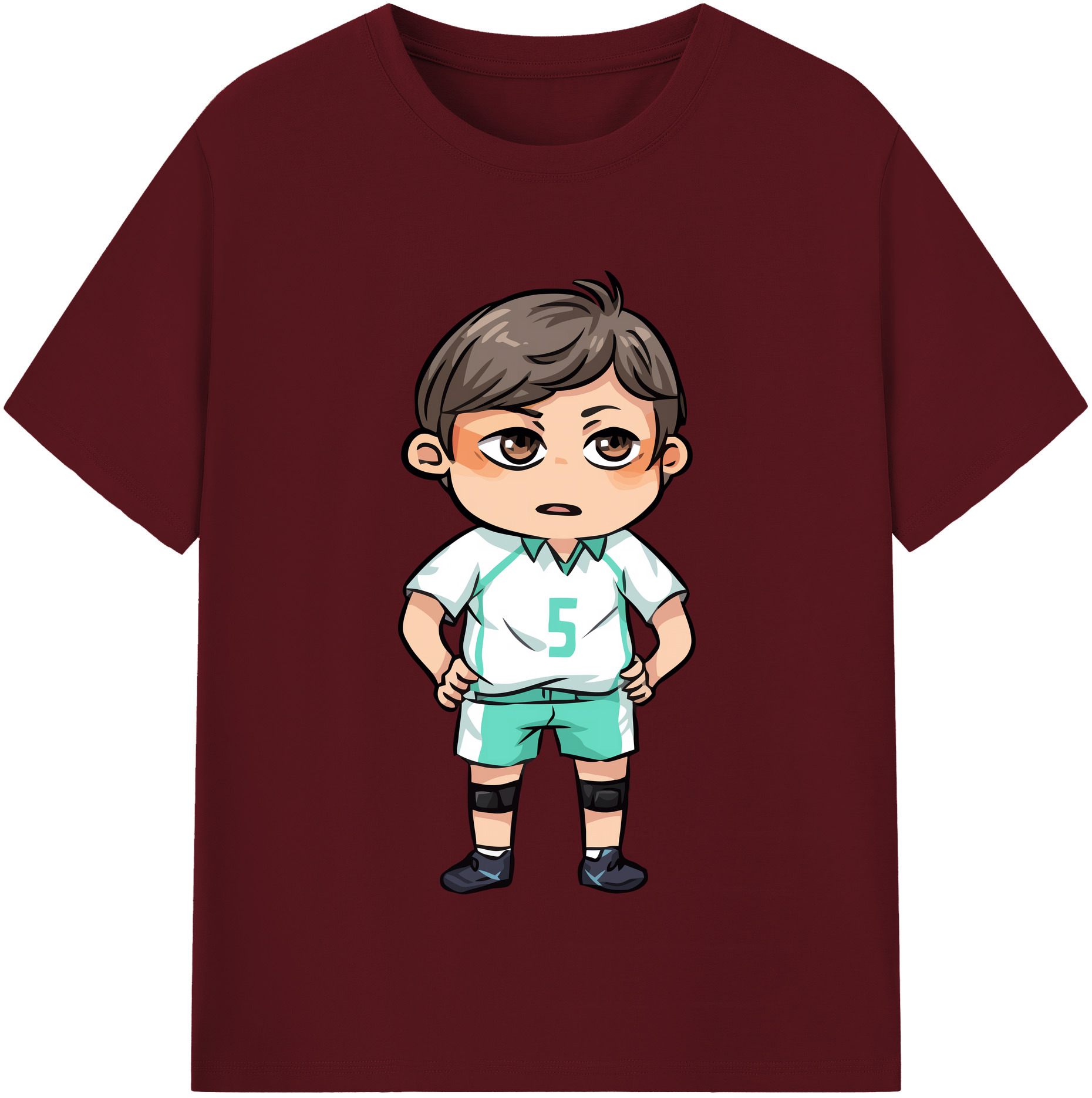 （画像用） ハイキュー!! Haikyu!! 綿100％半袖Tシャツ（フロントプリント）